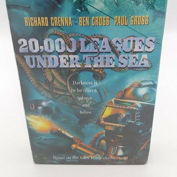 20,000 Leagues Under The Sea 2000 VHS NEW Blockbuster Video Action Adventure - Picture 3 of 7